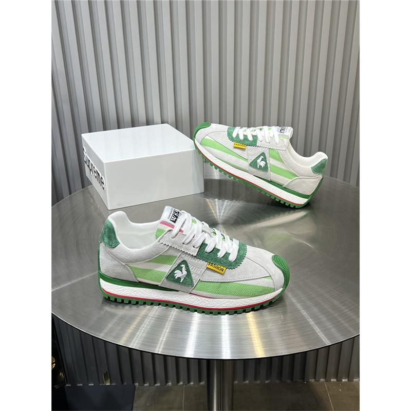 Summer new color matching breathable canvas board shoes trendy lightweight soft sole sports and leisure kl