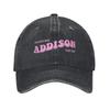 Retro Addison Rae Hating Pop Music Doesn't Make You Deep Baseball Cap for Men Women Distressed Denim Sun Cap Golf Gift Caps Hat