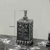 European Resin Skull Hand Sanitizer Refill Bottle Bathroom Shampoo Shower Gel Makeup Remover Storage Bottle Bathroom Accessory