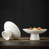 Jijun Chinese Style Ceramic Nut Dish