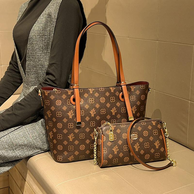 Новая Ретро Сумка-тоут через плечо большой вместимости, Модная Ручная Одноплечевая Сумка