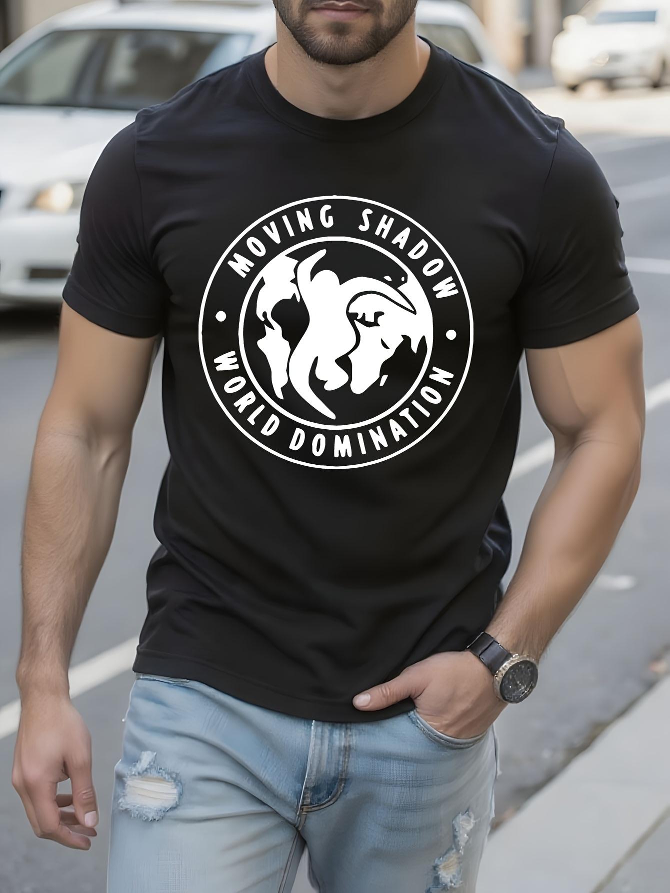 Moving Shadow Drum and Bass Graphic Tshirt - Black with W... M