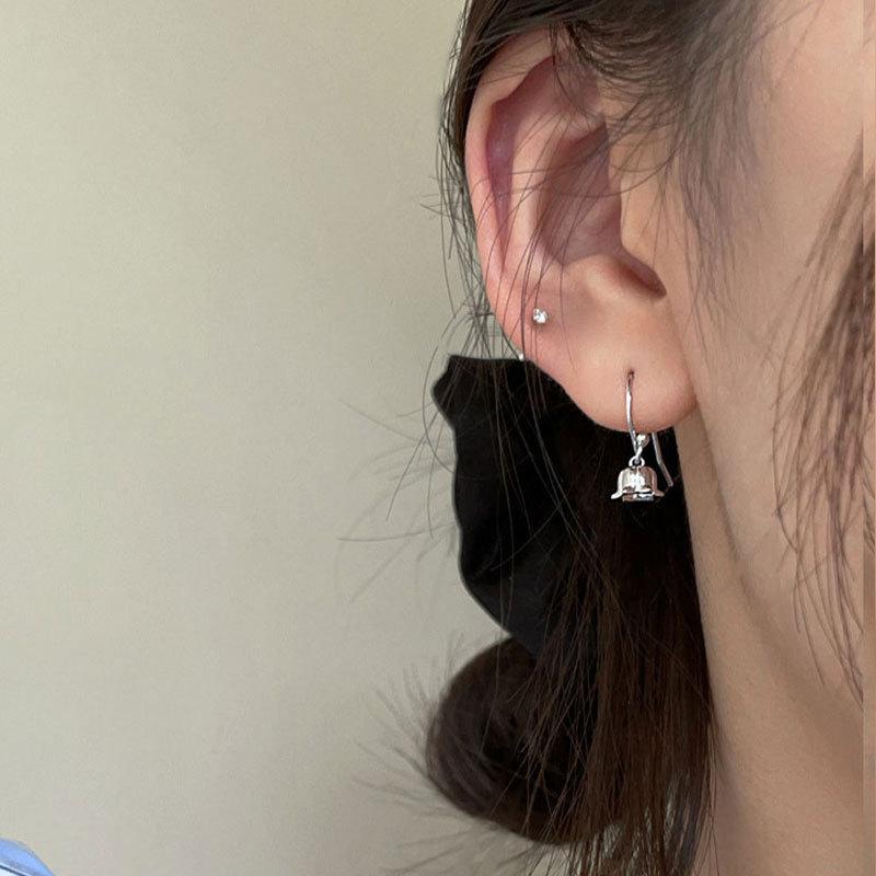 Lag Earrings for Women with High-end Niche Design New Trendy Lily of The Valley Flowers