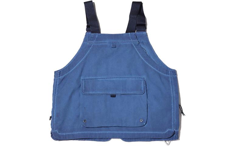 Nike Vests Men's Denim Collarless Moderate Workwear CZ4001-492