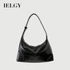 Women's Retro One-Shoulder Commuter Casual Simple Underarm Soft Leather Dumpling Bag