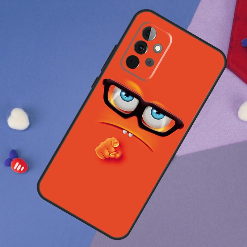 3D funny face Cute Case For Samsung Galaxy A55 A35 A32 A12 A22 A52 A06 A54 A34 A14 A56 A36 A26 A16 A13 A53 A15