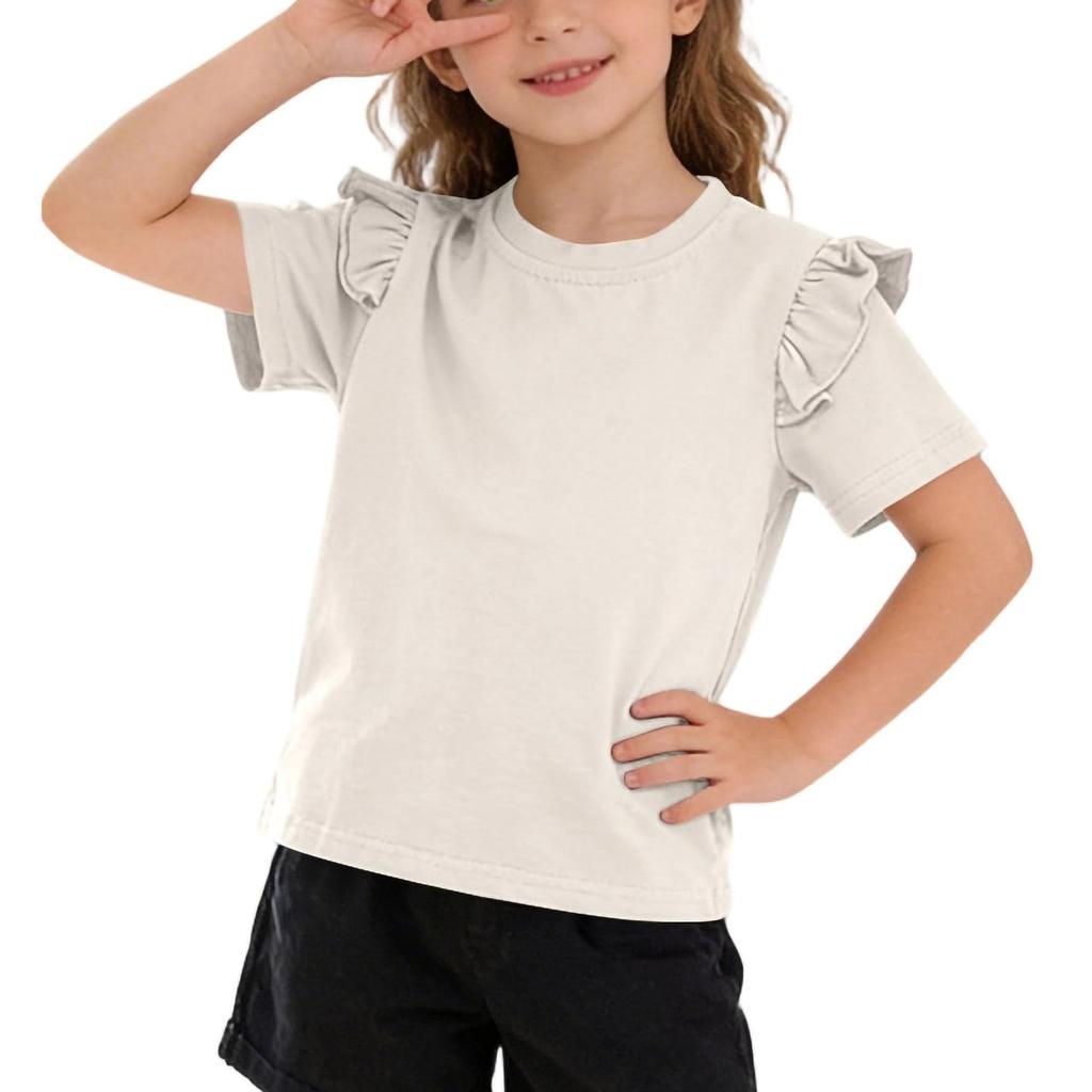 Children's Fashionable Short-Sleeve Casual Loose-Fit Top