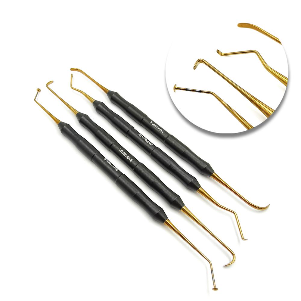 

1 шт. или 3 шт. или 4 шт. Титановый наконечник для дентального имплантата Хирургический синус-лифтинг Подъемный инструмент для дентального верхнечелюстного лифта 4 pieces Mixed