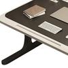 Adjustable Laptop Bed Tray Table Portable Standing Desk Bedside Computer Desk with Storage Drawer Foldable Lap Tablet Table for Sofa