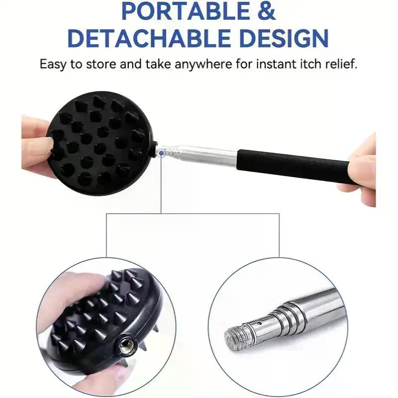 Telescopic Back Scratcher Scratching Backscratcher Massager Kit Back Scraper Extendable Telescoping Itch Health