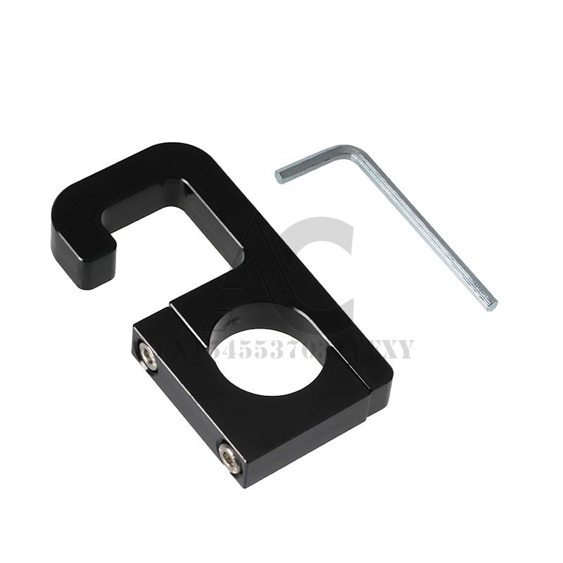 Motorcycle Universal Multifunctional Hook 69 Type Aluminum Alloy Hooks Motorcycle Scooter Helmet Rack Bag Hook Hanger чёрный