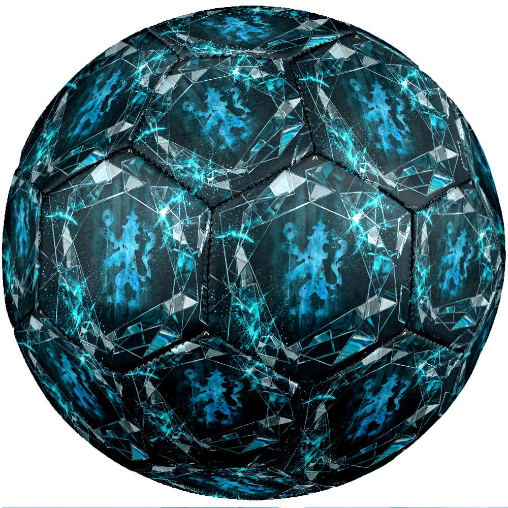 Chelsea FC Theme soccer ball Size 5 Soccer Ball Soft Touch Professional Training Football for Outdoor Sports