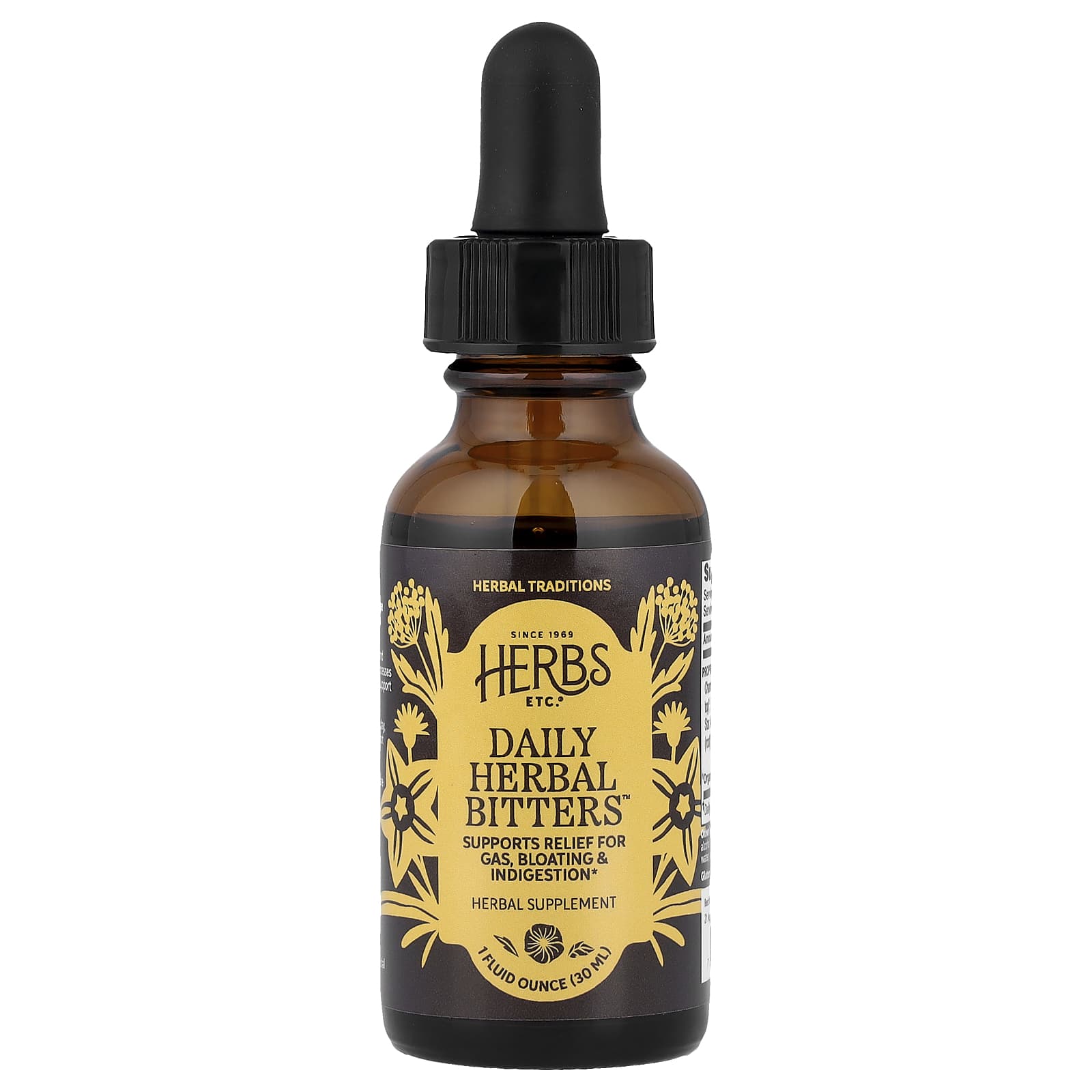 

Herbs Etc., Daily Herb Bitters, 30ml (1 fl oz)