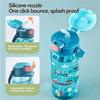 550ML High-Quality Outdoor Camping Drinking Tools Kids Straw Cup With Handle Plastic Straw Water Cup Sports Water Bottle