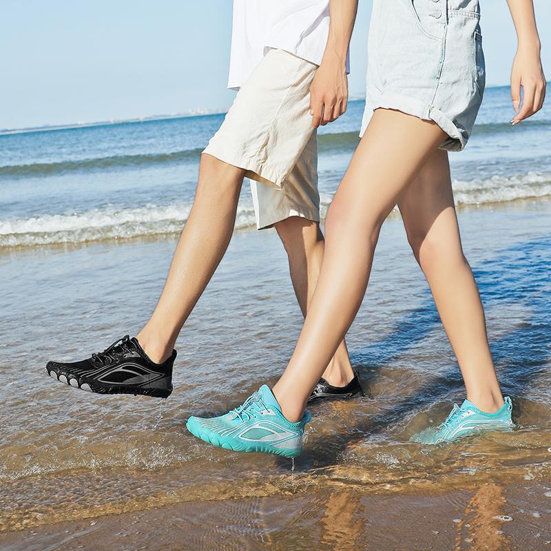 Men and Women Parent-child Water Shoes Beach Swimming Creek Shoes Outdoor Couple Five-finger Shoes Gym Soft Shoes