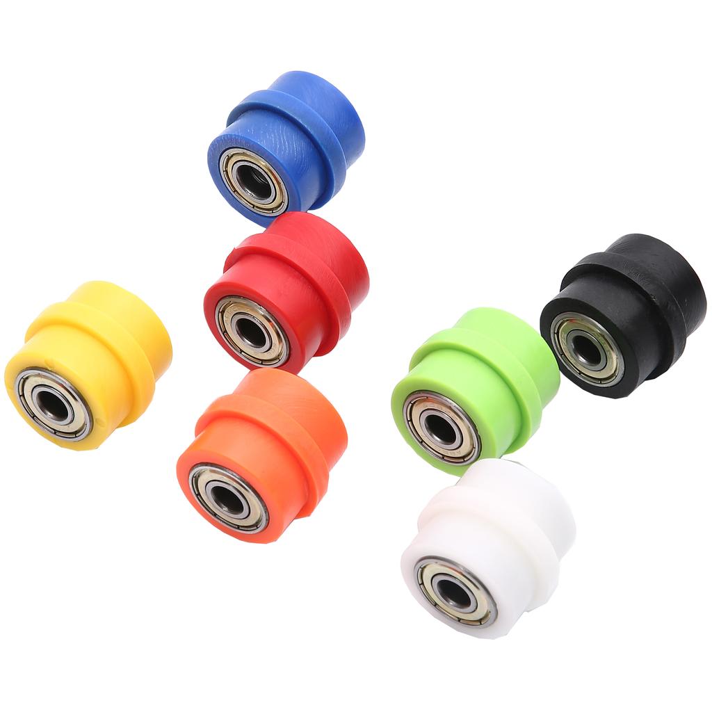 Motorcycle Chain Roller Tensioner Bike Pulley Wheel Slider Guide 8mm10m For Street Enduro Motocross ATV CRF CR XR YZ WR