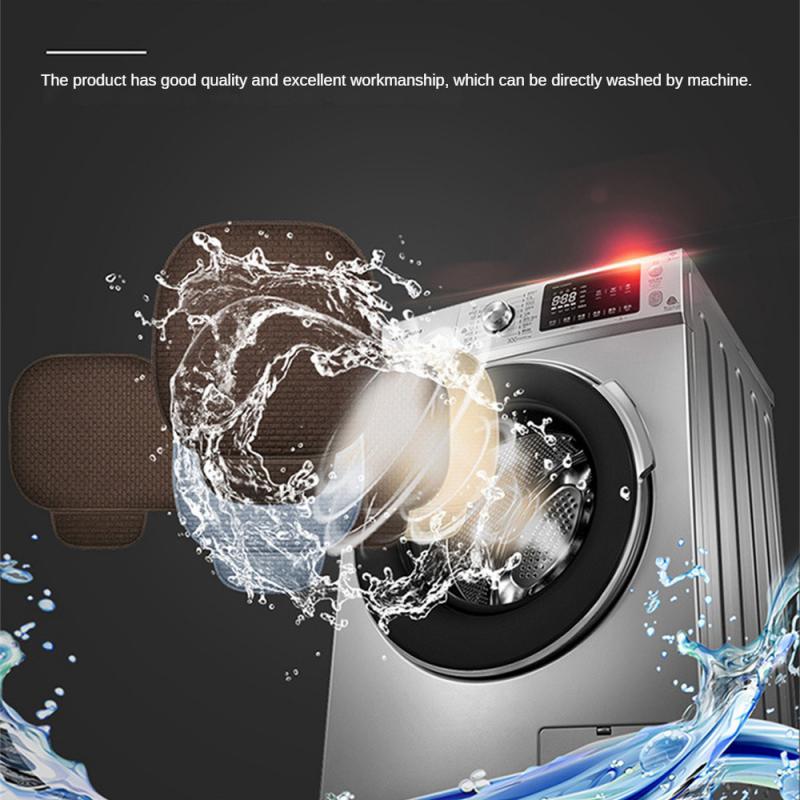 1/2pcs Universal Car Seat Cover Linen Fabric  Non-slip Ventilation Breathable Comfortable Seat Protector Cushion Car Accessories