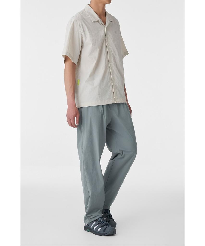 Koolongseupocheu Men'S Daypack Tapered Fit Single-Pleat Pants Tlpnm26691Loc