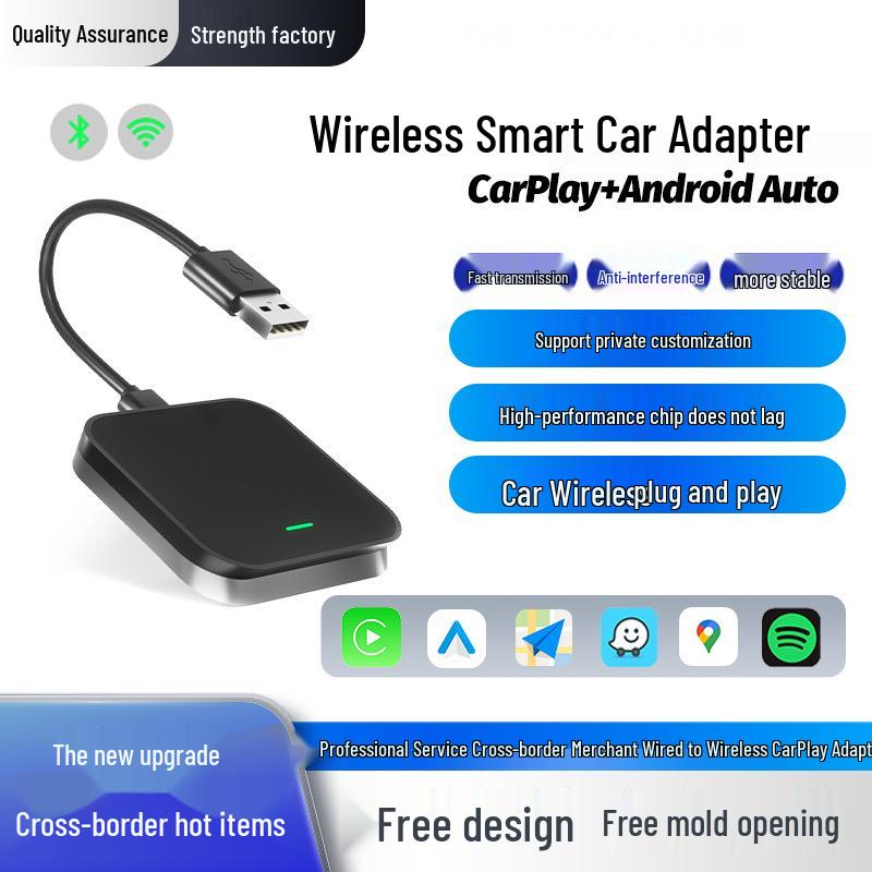 Wireless CarPlay Adapter: Convert Wired To Wireless for Android Car Systems