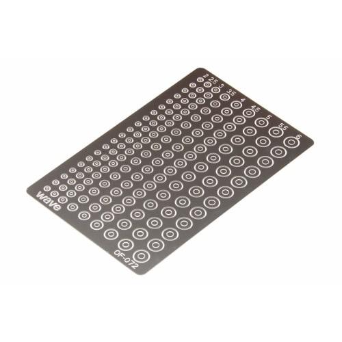 

Wave Finish Products Series Basic Etching Circle 2 Plastic Model Parts OF-072