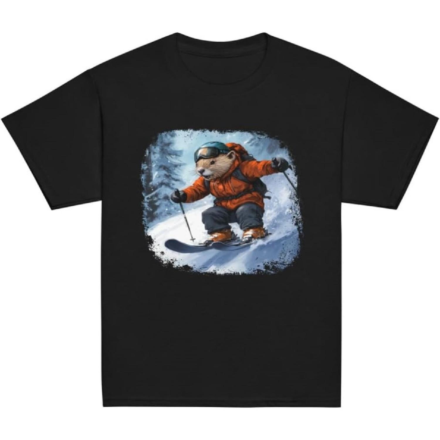 Beaver ski Youth T-Shirt S