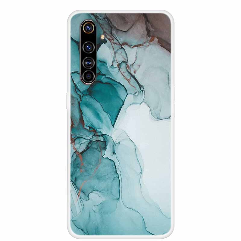 For Realme X50 Pro 5G Case 6.44" Marble Soft TPU Silicone Clear Phone Case for OPPO Realme X50 5G Back Cover X50 Pro Transparent