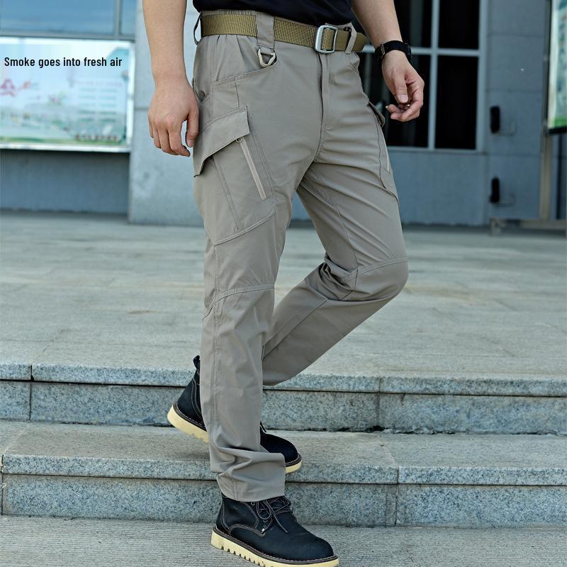 Heren Sneldrogende Tactische Camouflage Broek - Waterdicht, Stretch, Sport & Outdoor Kleding