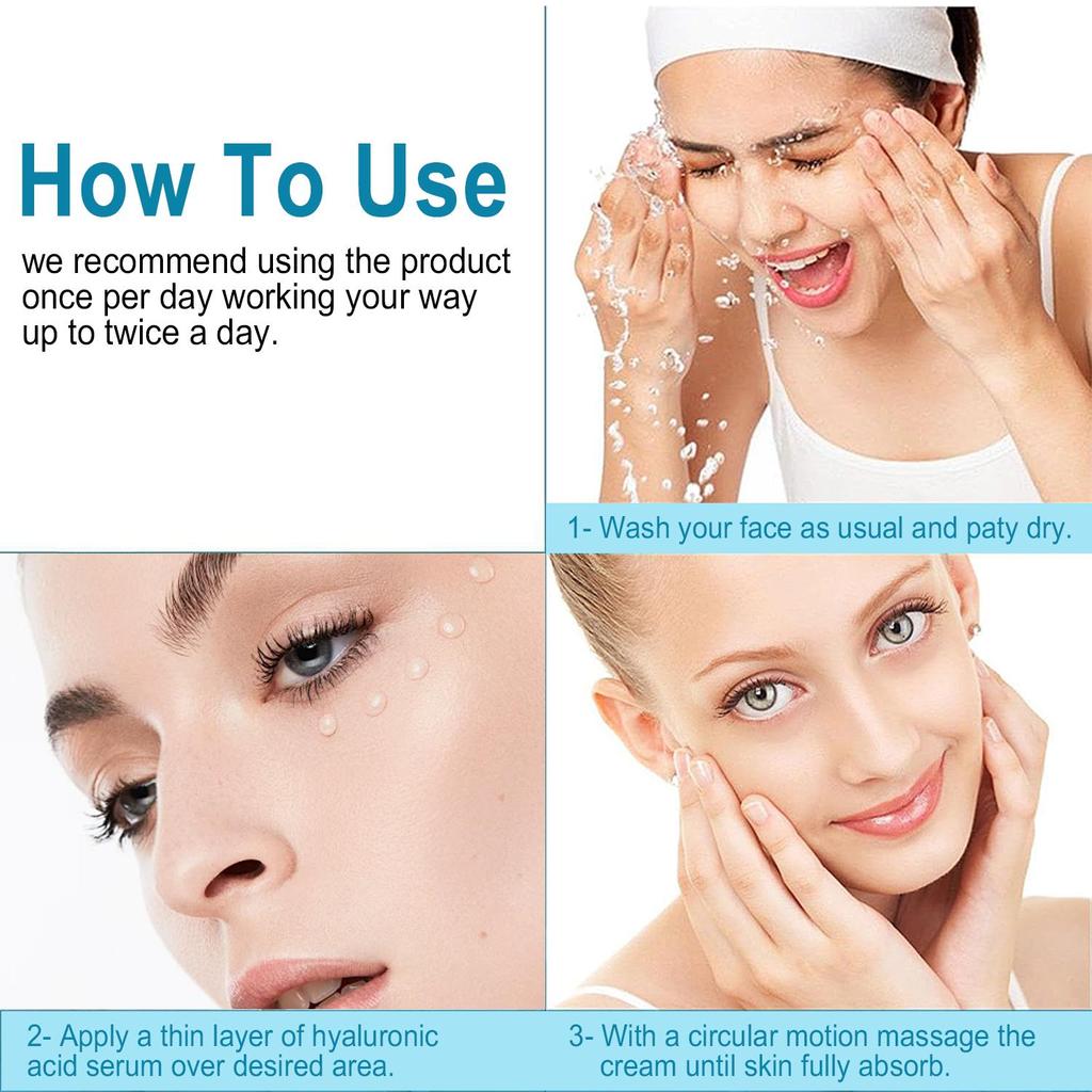 Hydra Luminous + Hydrating Facial Serum - Instant and Long-Lasting Hydration - Moisturizing Essence for Dry Skin