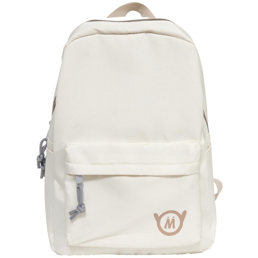 Girl Backpack Durable Nylon Youth School Teen College With Color Block Design For Education Use