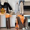 Cotton Corduroy Wideleg Pants For Women Autumn Winter With High Waist And Loose Fit