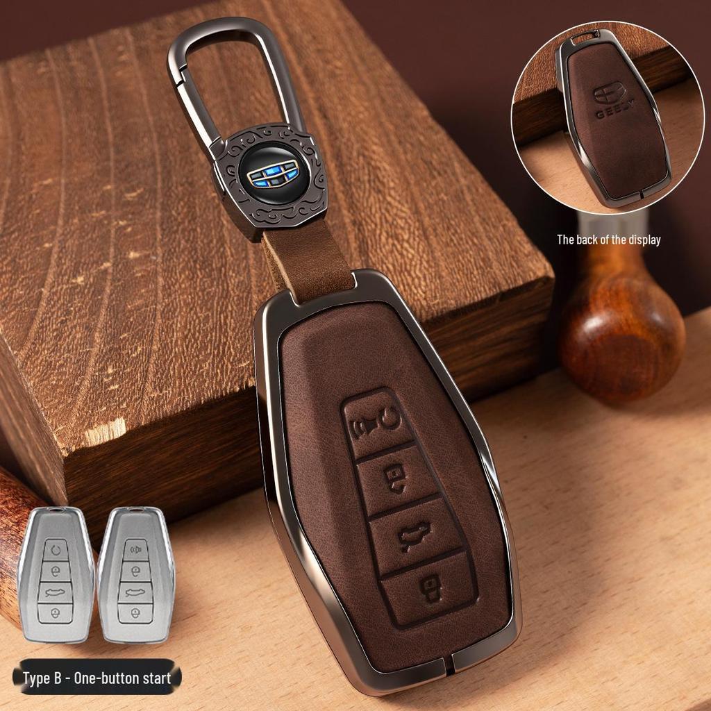 Geely Xingyue L, Emgrand, Boyue L Key Cover, Xingrui Retro Leather Shell, Bin Yue Buckle, Bin Rui ICON Bag