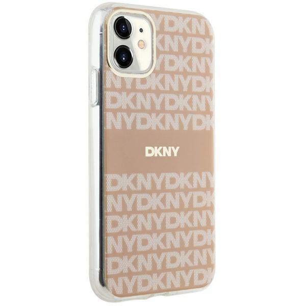 Dkny Dkhmn61Hrhsep Iphone 11 / Xr6.1 Różowy/Pink Hardcase Iml Mono & Stripe Magsafe