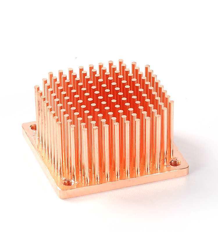 Purple Mini IC Chip Overclocking Heatsink for Motherboards