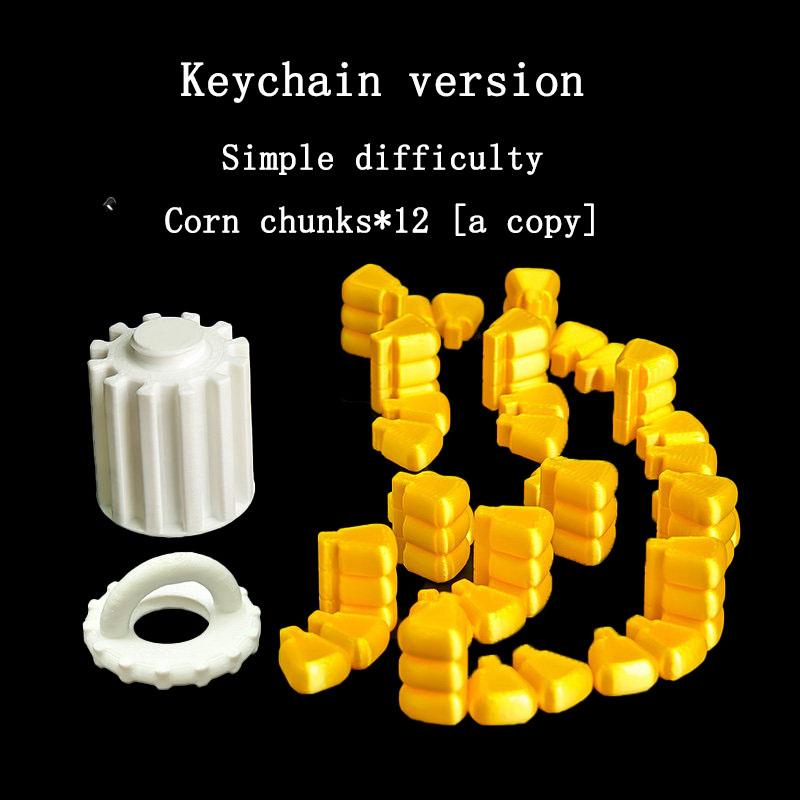 

3D Печать Модель Игры с Кукурузой Набор для Сборки DIY Образовательная Научно-Техническая Игрушка Хороший Подарок Для Детей Для Детей Взрослых