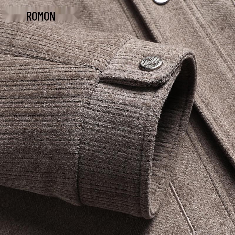 ROMON E Men's Business Casual Lapel Jacket