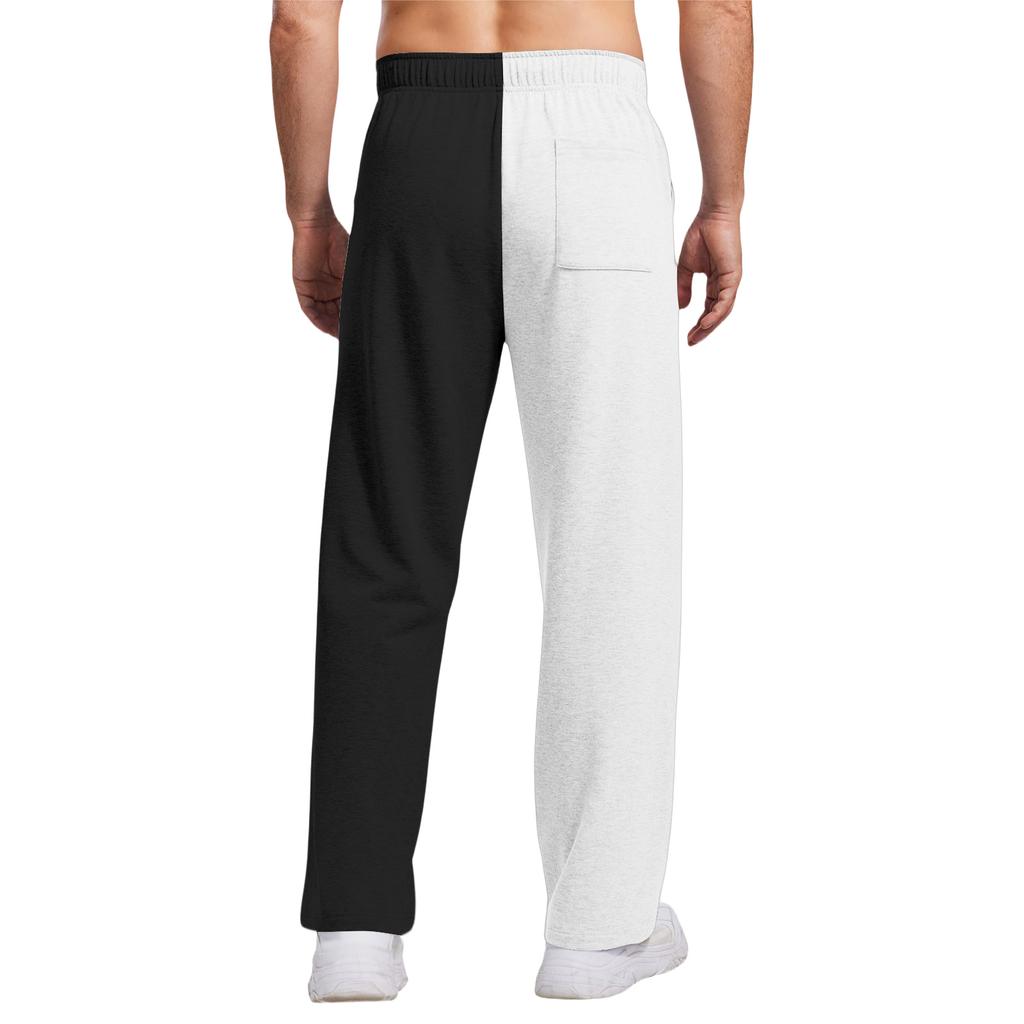 Men's Relaxed-Fit Casual Sweatpants With Stretch Waistband And Drawstring Yoga Pants