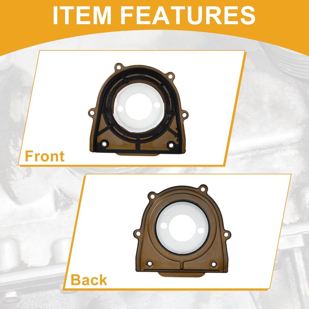Crankshaft Oil Seal with Flange No.LF01-11-310 Main Seal for MAZDA CX-5 for FORD FOCUS 2003-2018