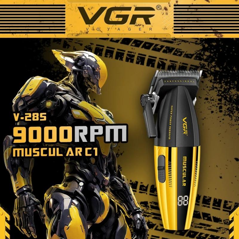 VGR 285 Nový zastřihovač vlasů s personalizovaným a cool tělem Výkonný zastřihovač vlasů Multifunkční zastřihovač vlasů Osobní ochrana Chytrý digitální displej