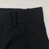 THE ROW 5629-W2047 Black Equal Pants Bottoms 2 blackUsed