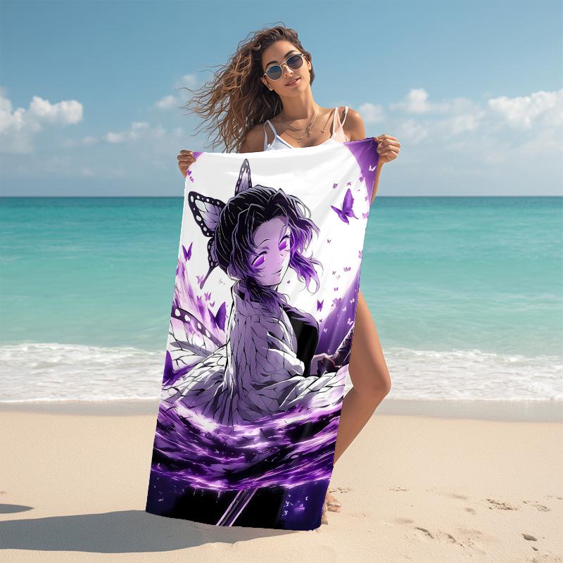 1Pc Dark Fantasy Warrior Beach Towel Microfiber Beach Towel Thin Absorbent For Beach Swimming Yoga Bath Sports 0917303