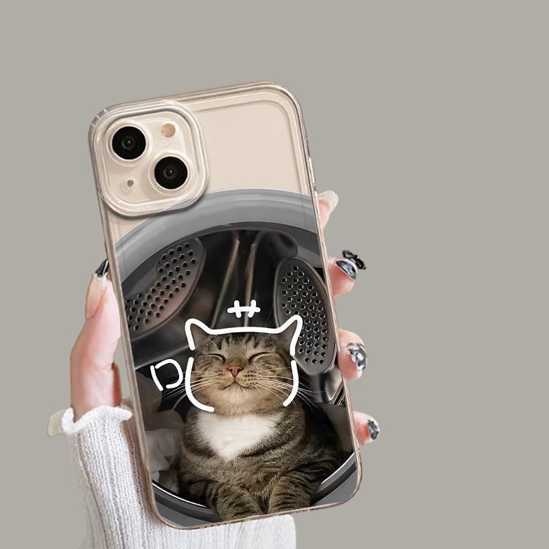 Funny Cartoon Dog Couple Phone Case For iPhone 15 11 12 14 13 Pro Max Mini XS Max XR SE2 7 8 Plus Cute Animal Mobile Phone Cover