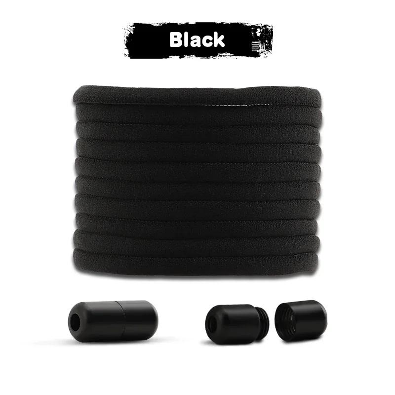 1 Pair Capsule Lock Shoelace Without Ties Sneakers No Tie Shoe Laces Children Adults Quick Lace on/Off Shoelaces for Shoes New