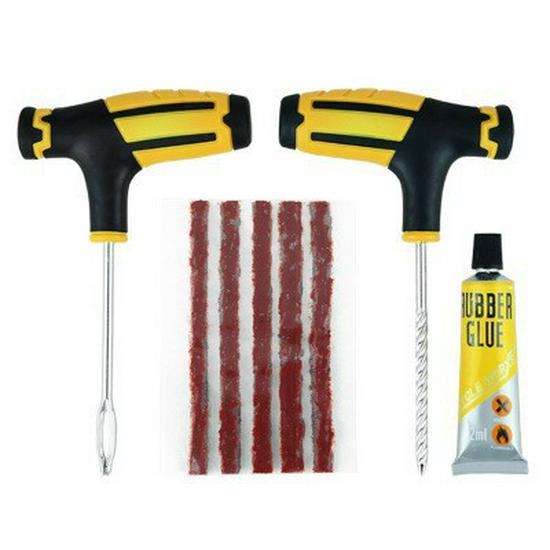Rapid Repair Kit: Car & Motorcycle Tire Vacuum Glue and Emergency Tool Set
