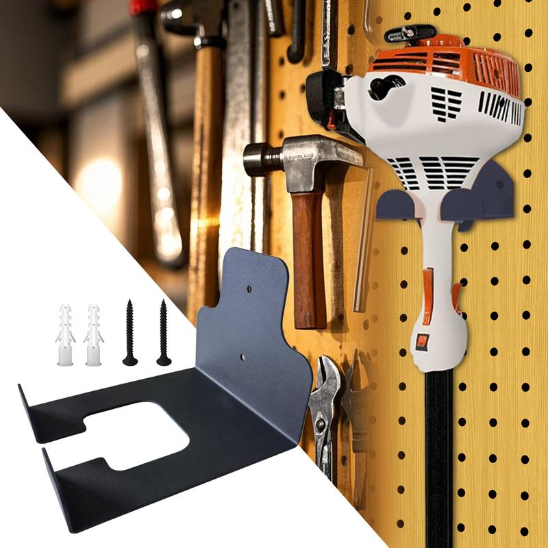 Weedeater Hanger Tool Hangers For Garage Wall Heavy-Duty Space-Saving Power Tool Rack For Shed Garage Yard Shop Farm