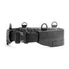 Laylax Airsoft Three-Piece MOLLE Belt with Cobra Buckle, Black, Sizes L-XL (Approx. 90-120cm)