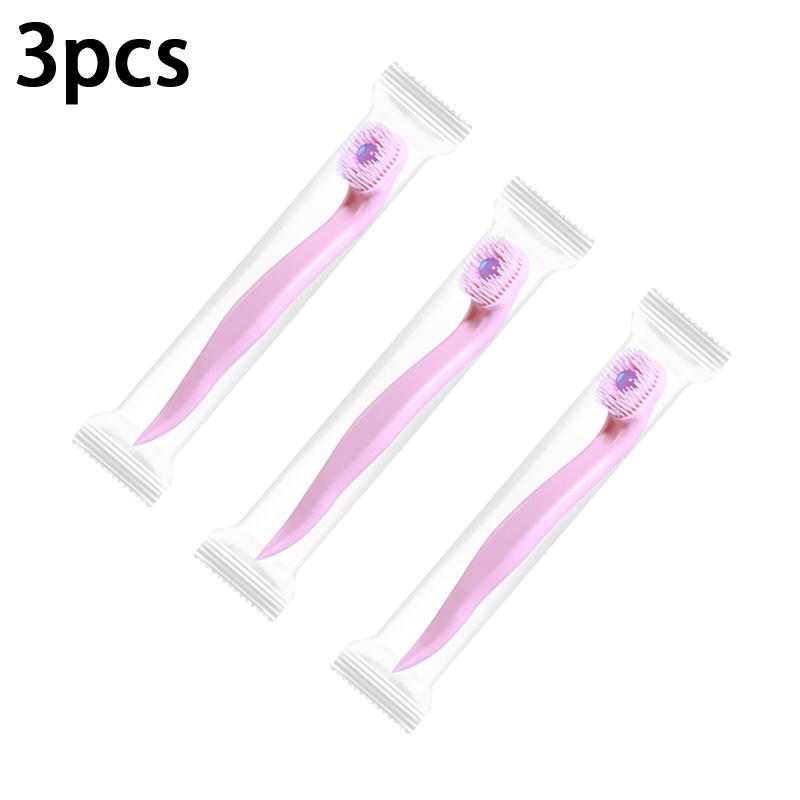 Disposable Mouthwash Toothbrush Convenient Multi-functional Refreshing No-rinse Mini Travel Toothbrush
