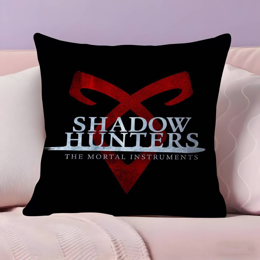 S-Shadowhunters Hot TV Pillow Case  Ultra Soft Skin Friendly Fabric Cloud Like Comfort & Concealed Zipper