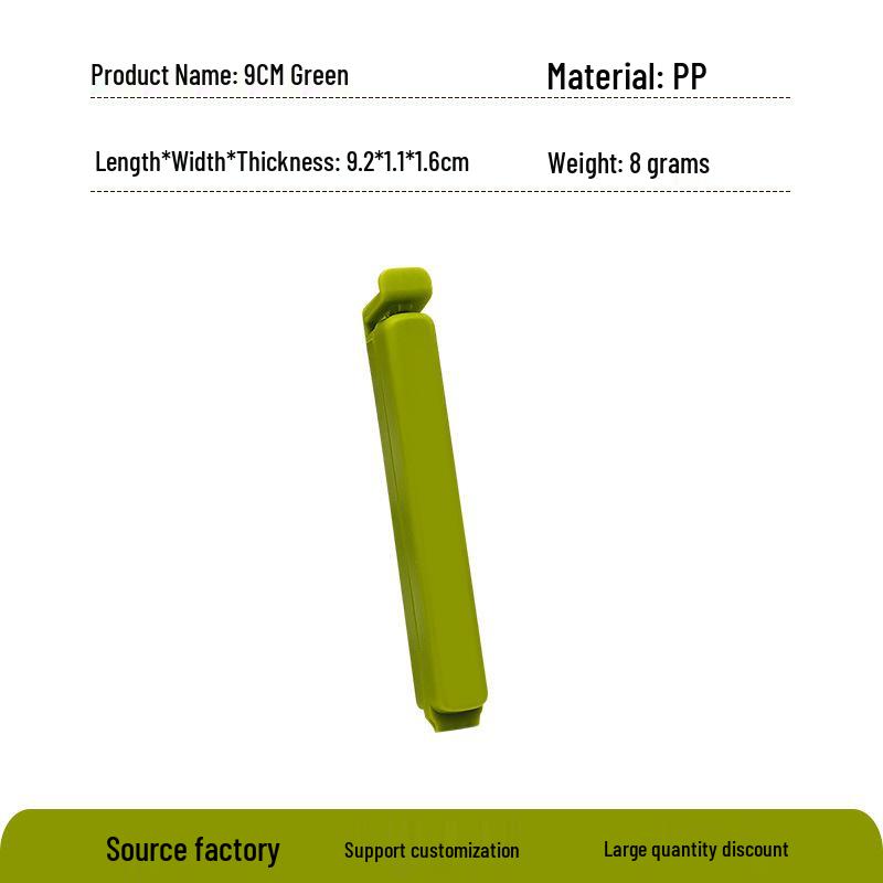 Plastic Food and Snack Bag Sealing Clips for Tea and Seasonings