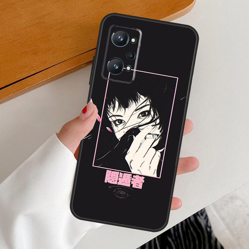 Japanese Anime Aesthetic For Realme 15 Pro GT7 GT6 10 11 12 13 14 Pro Plus C67 C63 C61 C55 C51 C53 C35 C75 C65 Case
