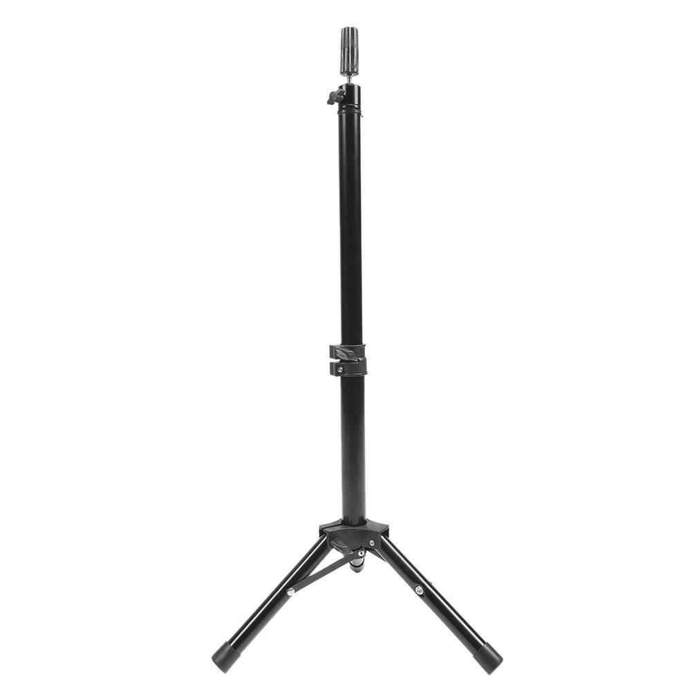 Stainless Steel Hairdressing Training Wig Head Mold Holder Stand Bracket TripodA02